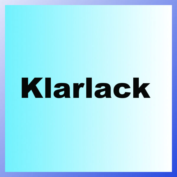 Klarlack, Transparentlack, farblos